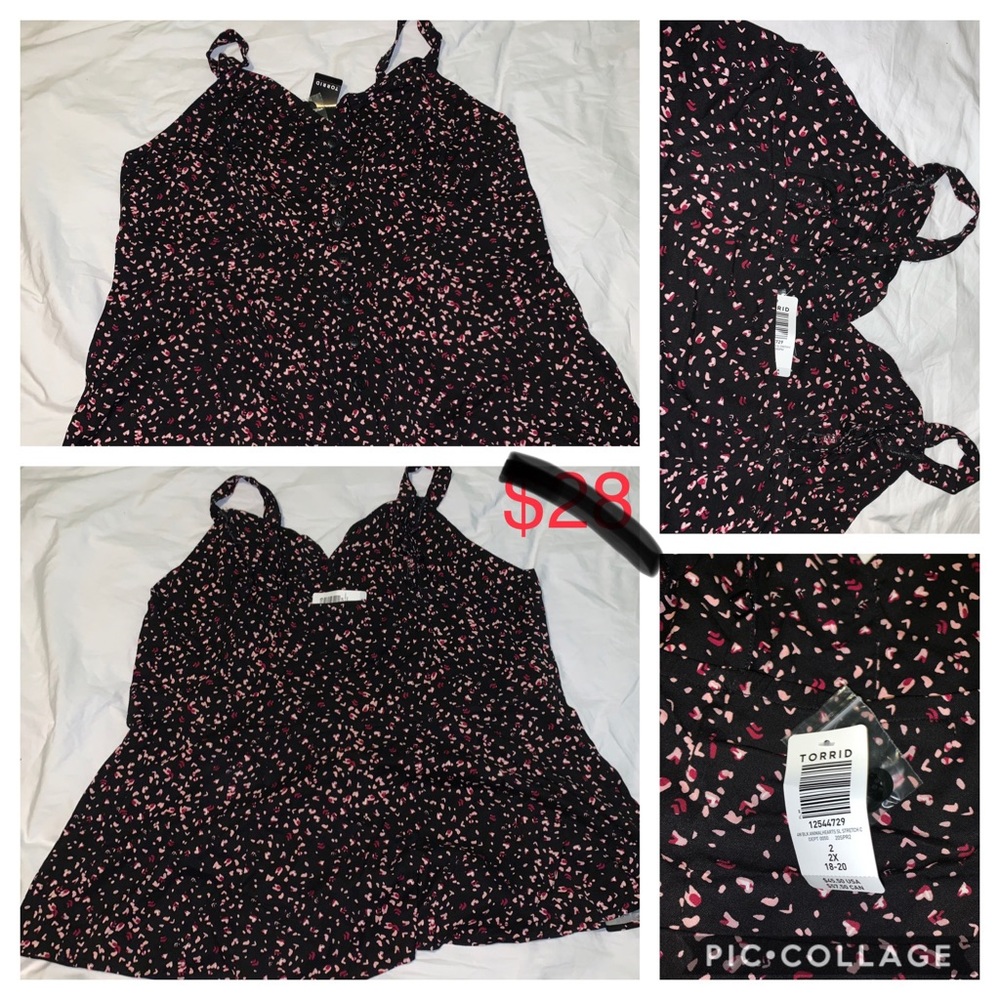NWT Torrid Challis Tank sz 2